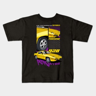 Retro 928 Car Kids T-Shirt